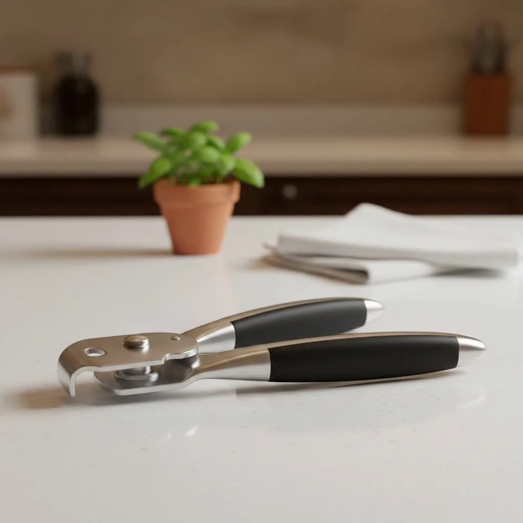 Hamilton Beach Smooth Touch Can Opener on a kitchen counter